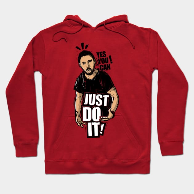 Just do it Hoodie by raxarts